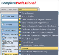 ERP software demo - Add a Product
