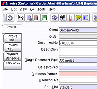 ERP software demo - Invoice and Post Payment